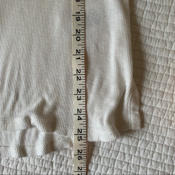 DKNY white loose tank top in white - Picture 8 of 11